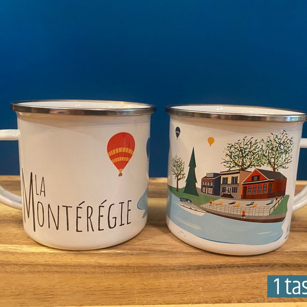 La Montérégie Enamel Mug (Summer)