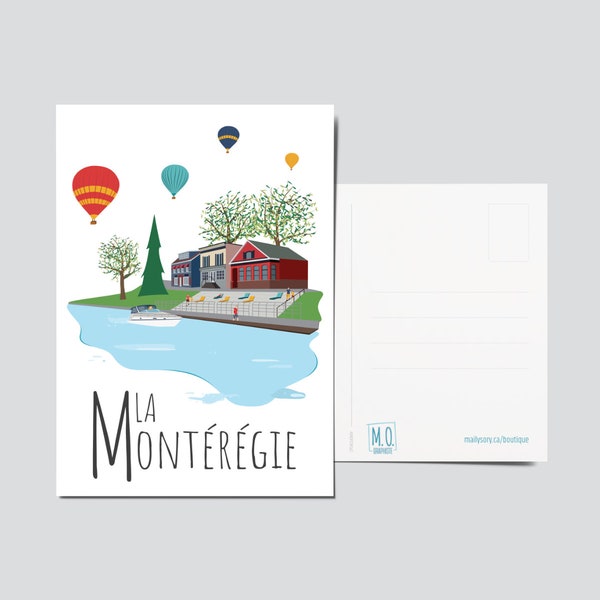 Montérégie postcard (summer)