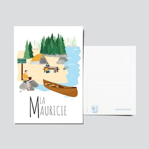 Carte postale La Mauricie (Été)