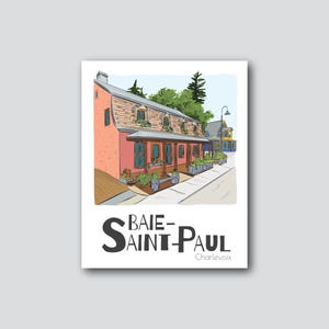Autocollant/Sticker - Baie-Saint-Paul