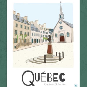 Quebec city poster