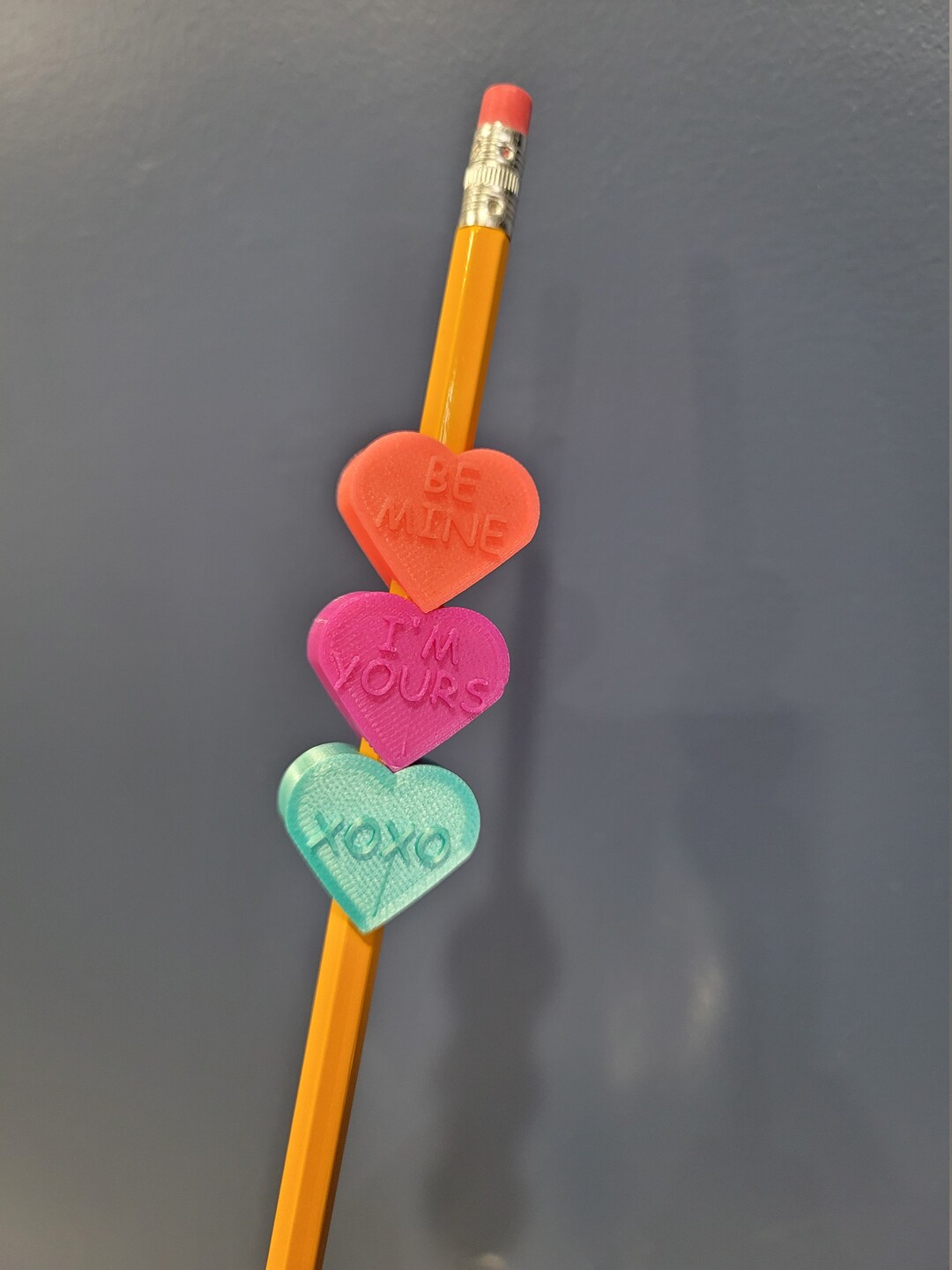 Heart Pencil Topper Pencil Charm Pencil Decoration Etsy