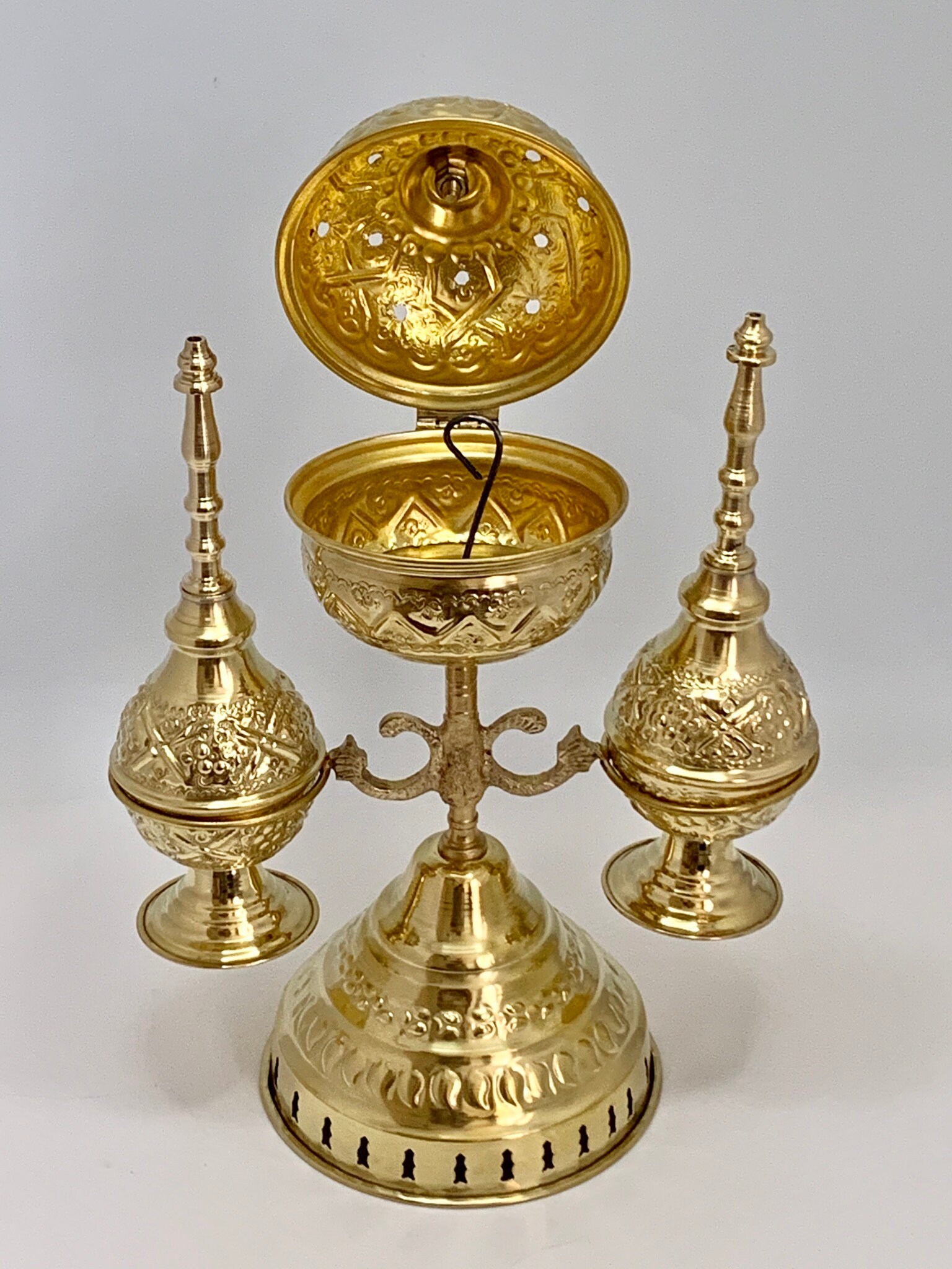 100 Handcrafted Moroccan Incense Burner With 2 Rosewater Etsy Australia