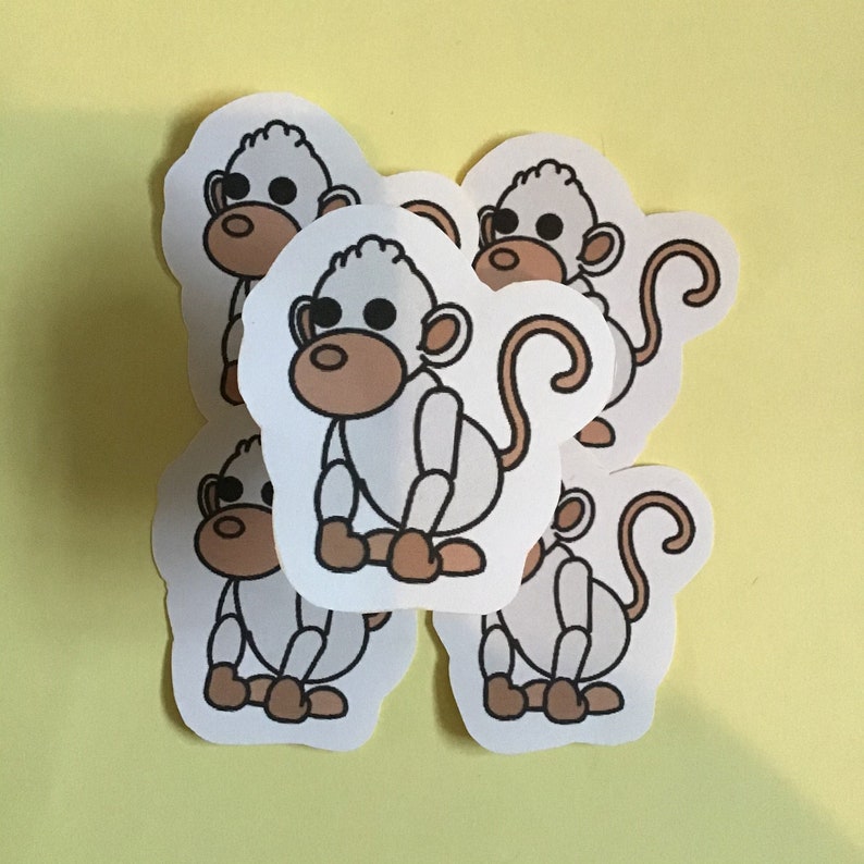 Albino monkey Adopt me Roblox | Etsy