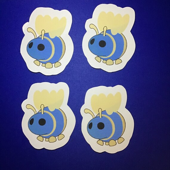 Roblox Adopt Me Queen Bee Sticker Etsy - neon queen bee adopt me roblox