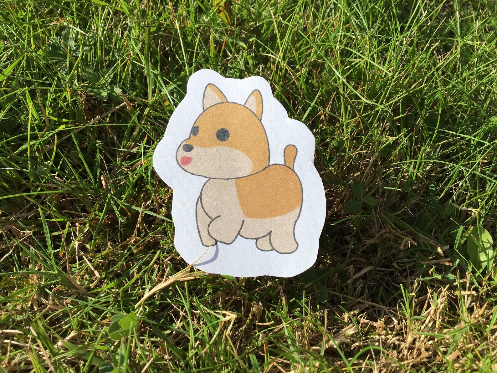 Roblox adopt me shiba inu dog sticker Etsy