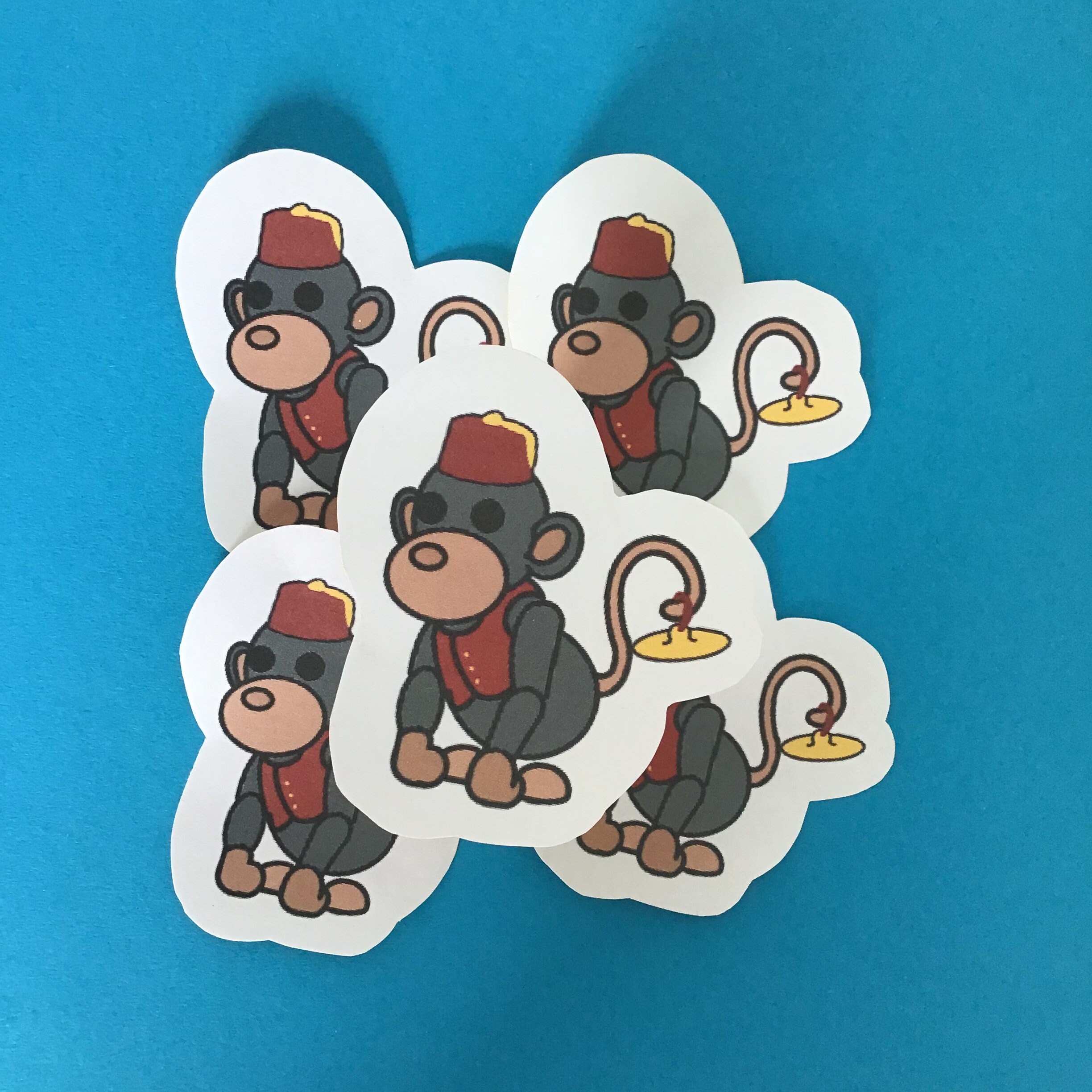 Roblox Adopt me toy monkey sticker Etsy
