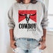 Cowboy Killer Sweatshirt, Country Hoodie, Western Shirt, Southern Shirt, Country Girl, Vintage Sweatshirt, Boho Shirt, Cowgirl Sweatshirt 