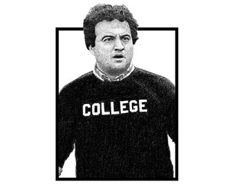 PRINTABLE Animal House Bluto John Belushi Illustration Download Files