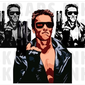 Terminator SVG | PNG | AI Instant Download Files
