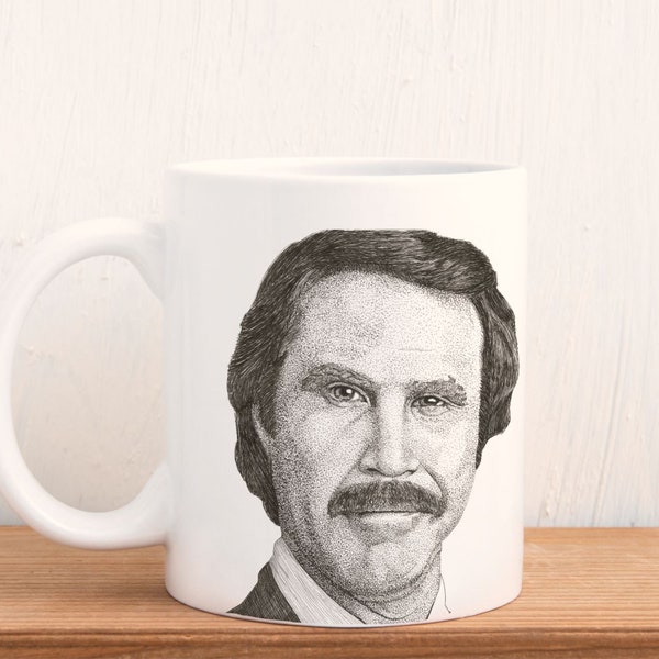 Ron Burgundy 11oz Ceramic Mug