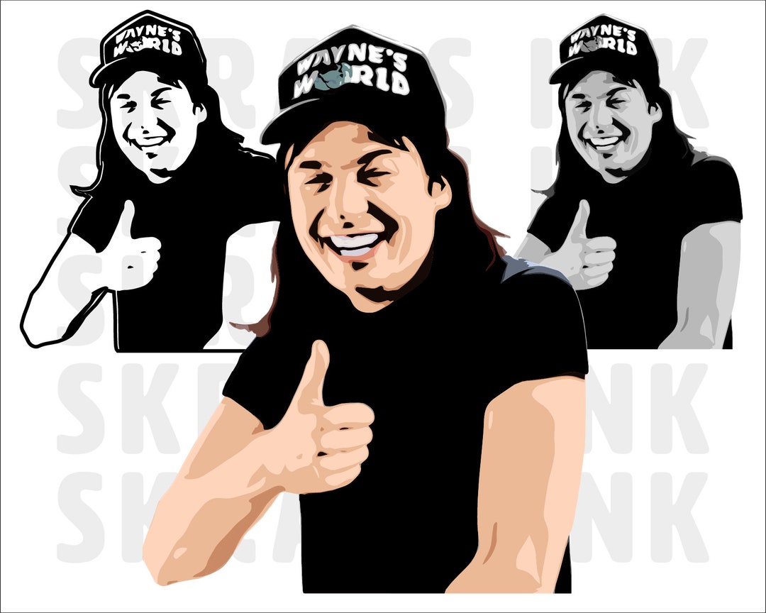 Wayne's World SVG | PNG | AI Instant Digital Download - Etsy