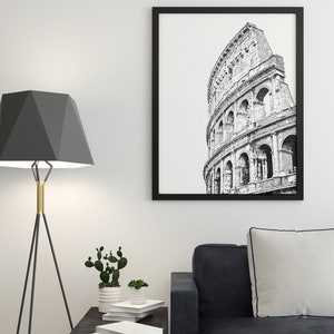 PRINTABLE Roman Coliseum Wall Art Print - Etsy
