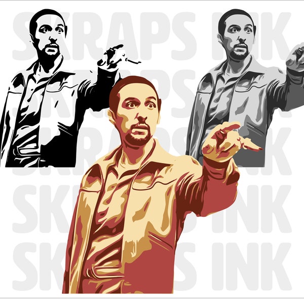 Big Lebowski Jesus SVG | PNG | AI Instant Digital Download Files