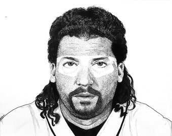 PRINTABLE Kenny Powers Eastbound and Down Digital Illustration Download Files