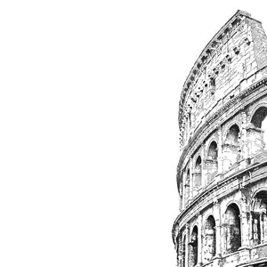 PRINTABLE Roman Coliseum Wall Art Print - Etsy
