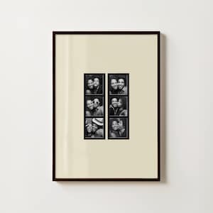 Personalised Photo Mat Polaroid Mount Style Personalised Print | Custom Photo Gift | Keepsake Wall Art for Family, Couple, Baby | Home Decor