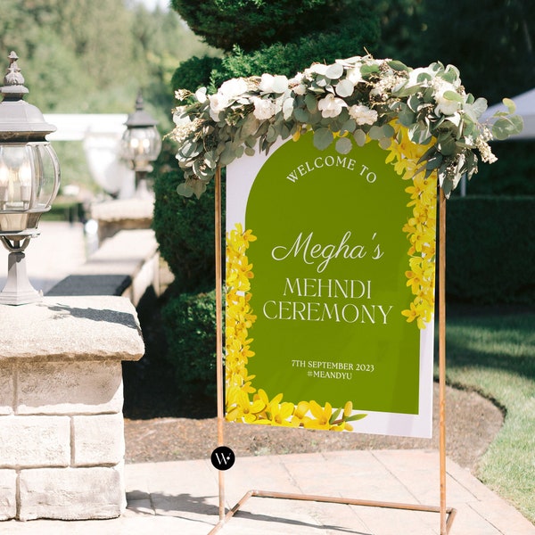 Personalised Welcome Sign | Wedding Decor | Wedding Decorations | Event Sign