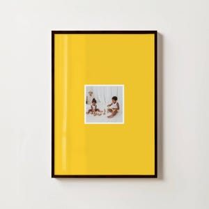 Mount Photo Style Custom Print | Keepsake Gift | Custom Photo | Family Couple Baby Personalised Wall Decor Art
