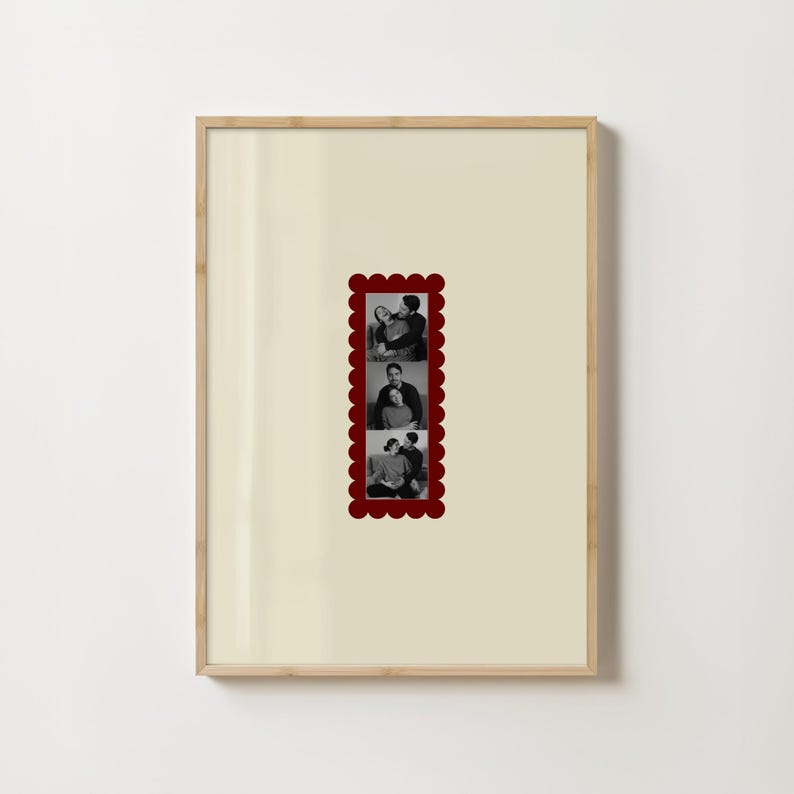 Personalised Photo Mat Polaroid Mount Style Personalised Print | Custom ...