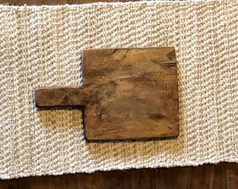 CLEARANCE/Hand Carved Rustic Square Chese Board
