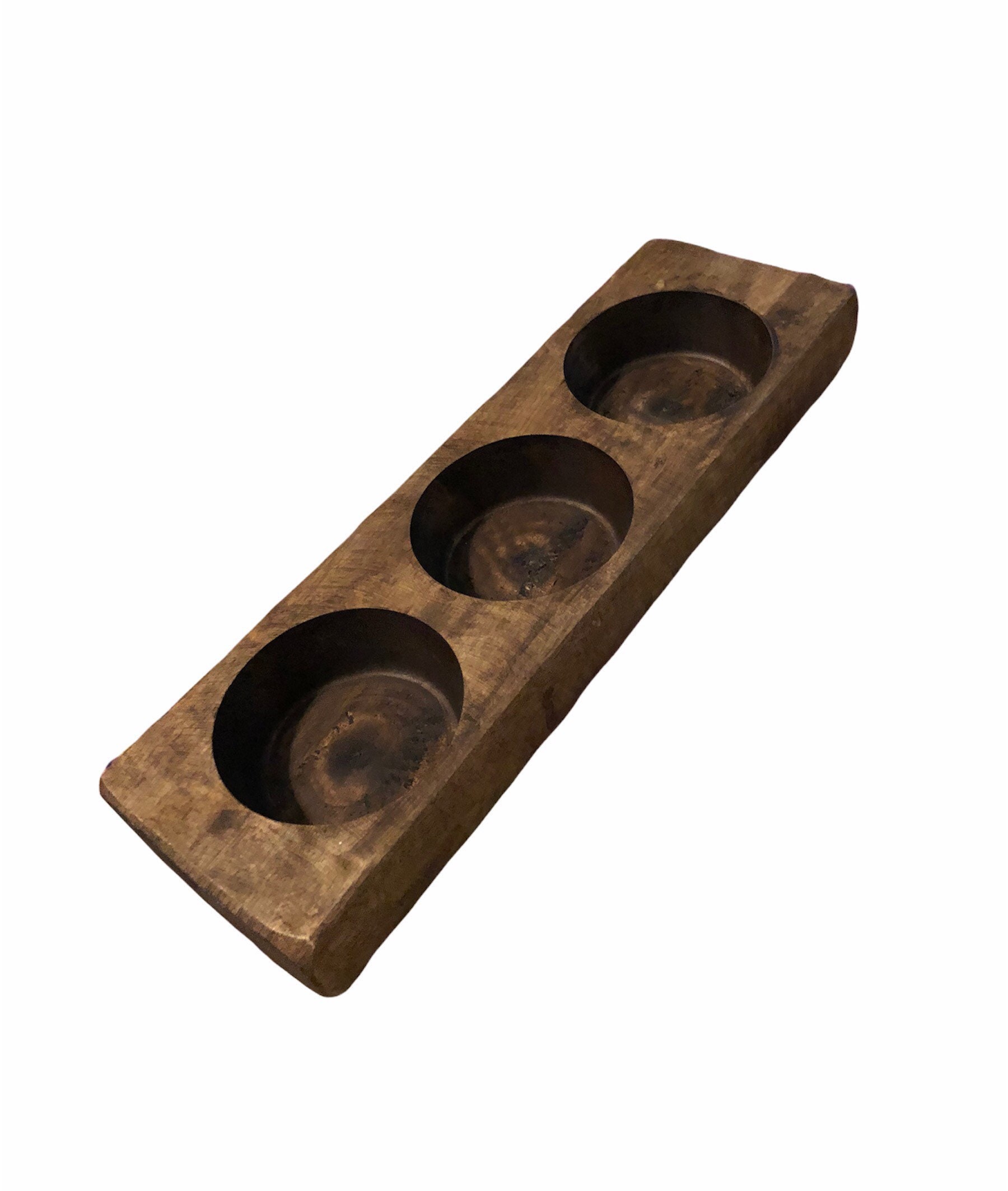 Hand Carved Wooden Cheese Mold