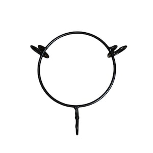 Metal Round Bowl Stand/ Black Bowl Stand/Display/ Farmhouse/Country Round Bowl Display/ Dough Bowl Stand