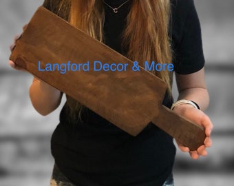 Hand Carved Rustic Long Chese Board