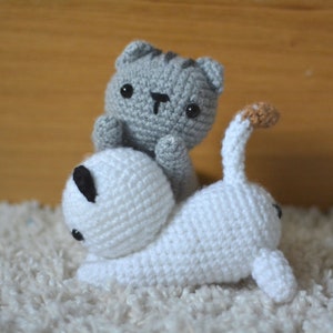 Personalized Crochet Cat Plush - Custom Colours - Crochet Amigurumi, Cute Gift, For Cat Lovers, Kawaii