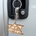 Custom Rv leather keychain, Personalized motorhome key Custom Rv leather keychain, Personalized motorhome key