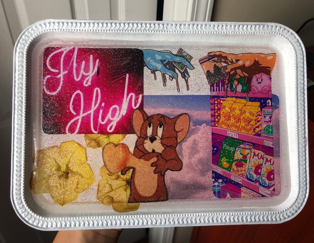 Tray Random Customizable Rolling Trays/decorative Trays - Etsy