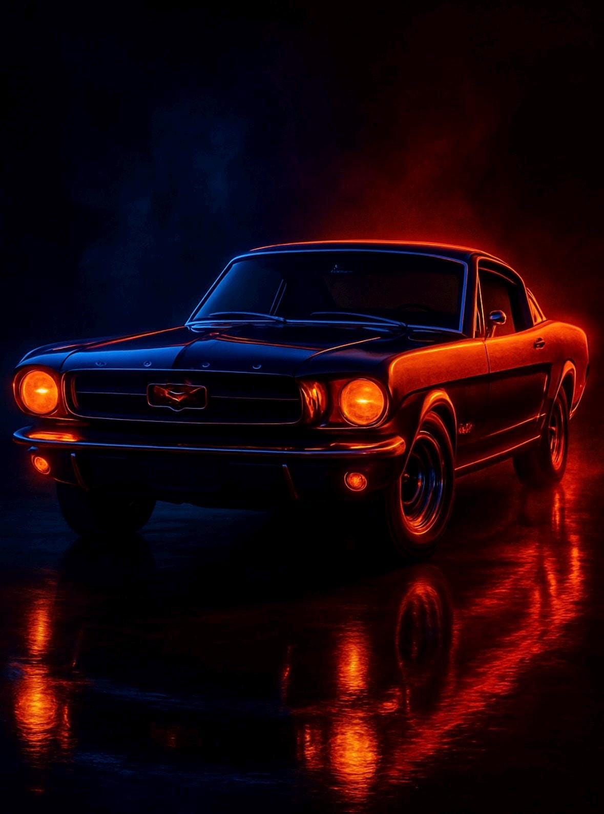 Neon Muscle Car Legends – Vol. 2 | Retro Digital Wall Art Bundle