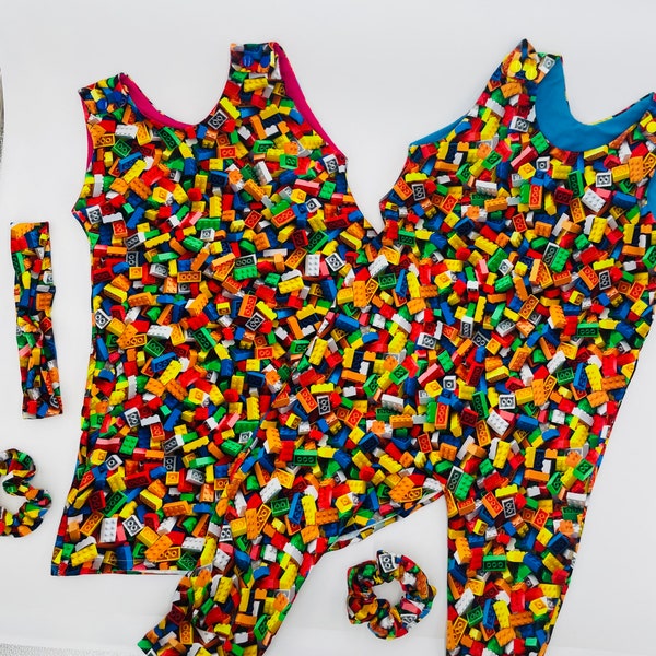 Lego clothes (dungarees, leggings, dresses, shorts)