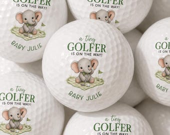 Baby Shower Favors For Guests, Bulk Golf Ball Favors, Baby Boy, Baby Girl Shower Golf Balls