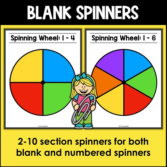 Probability Spinner Template