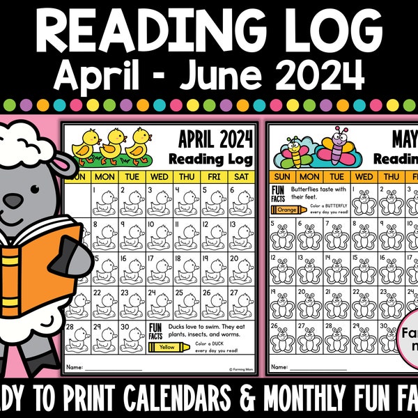 Reading Log - Etsy