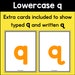 Alphabet Flashcards Printable A to Z Letter Flash Cards for Kids - Etsy