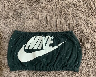 nike tube top and shorts