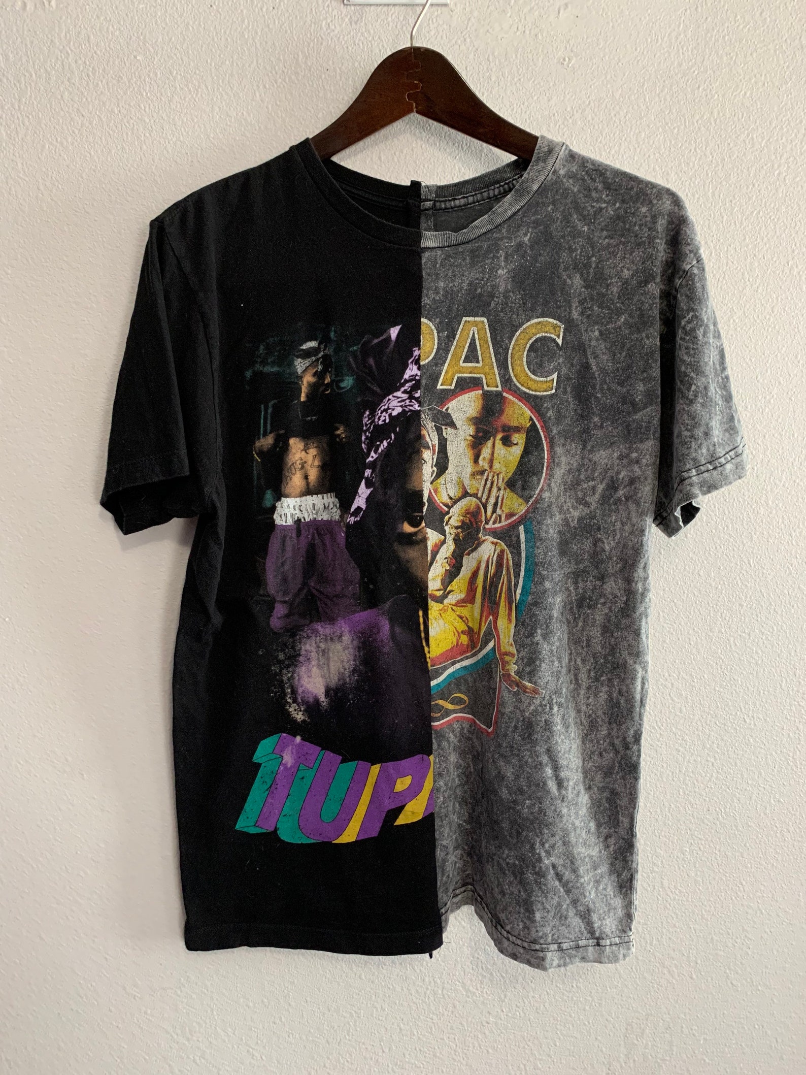 reworked split shirts