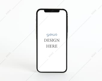 iPhone 12 Mockup, Phone Mockup, iPhone Screen, Simple iPhone Mockup, iPhone Photo, Smartphone Mockup, Mockup Image, Social Media