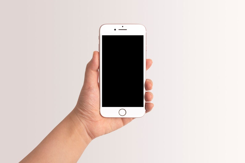 Mockup Image iPhone Mockup Hand Holding Smartphone Mockup Social Media Phone Mockup iPhone Screen iPhone Photo