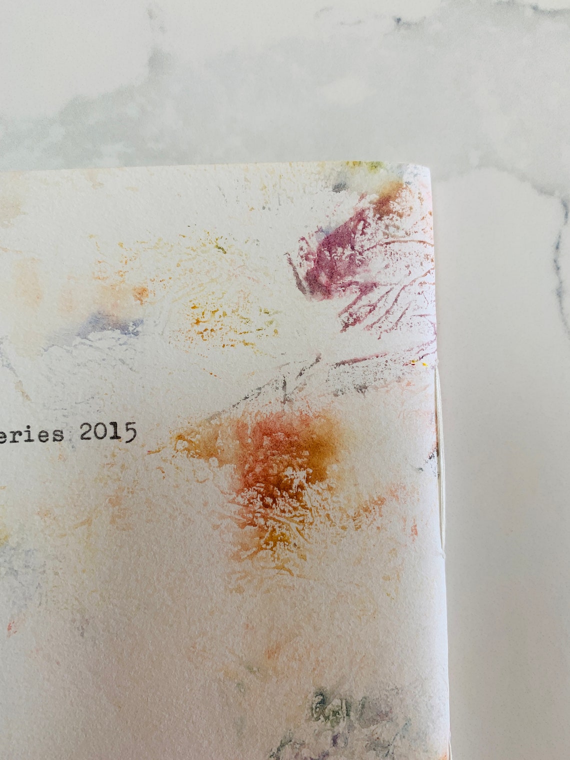 Handmade Notebook/Sketchbook from Original Artwork Colour 3 Etsy