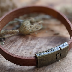 Bracelet message secret, message caché, bracelet personnalisé en cuir véritable, cadeau personnalisé pour lui, cadeau pour elle, cadeau pour petit ami image 6