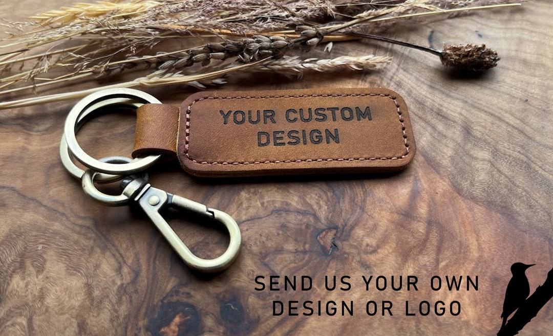 小物 HIGH-END LEATHER ROOM KEYRING by Annonay Colorful-Leather-_-Brass-