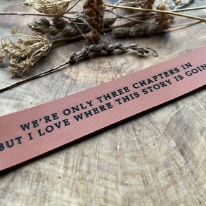 Personalised Engraved Bookmark Gift for Him - Gift for Her - Birthday Gift - Reading Gift - Wedding Anniversary - Custom made