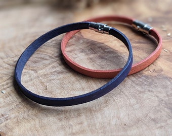 His and Hers Secret Message Bracelets (pair) Hidden Message