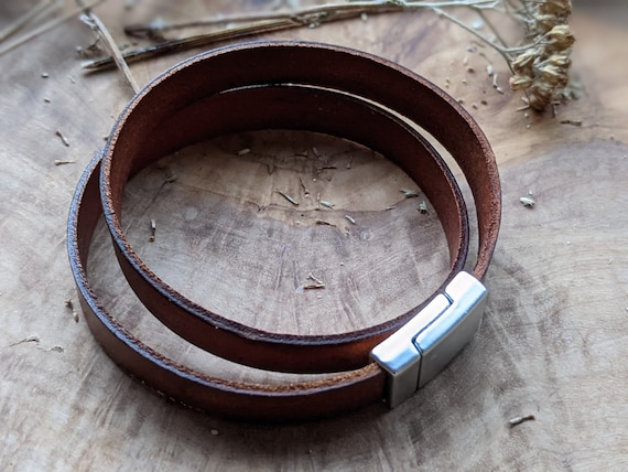 Secret Message Double Wrap Bracelet Hidden Message Personalised