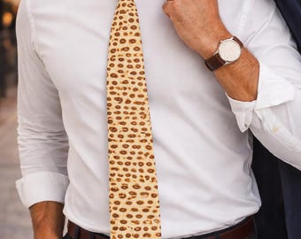 PASSOVER pesach Men's Matzah Tie, Polyester Satin Finish, Pesach Holiday Neckwear