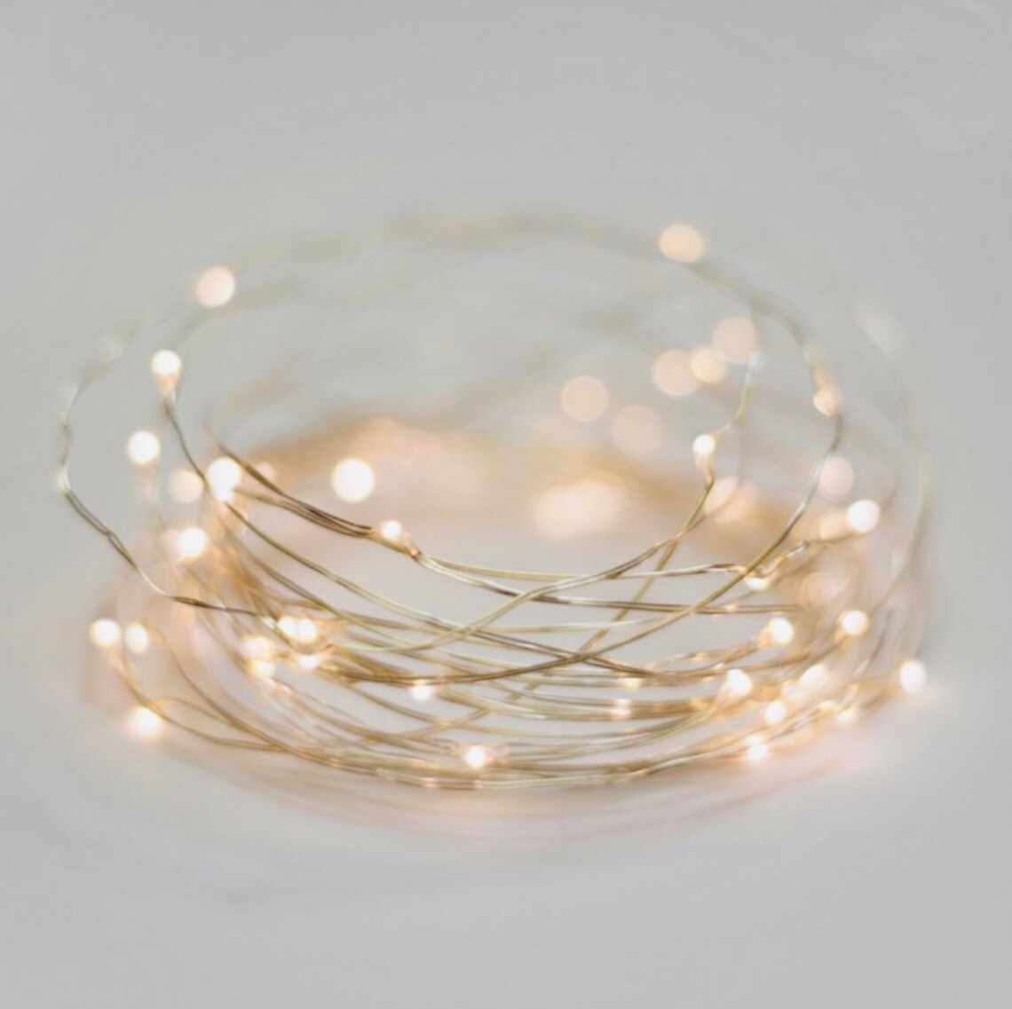 LED Fairy Lights Battery Operated Warm White 2M l 5M I Etsy