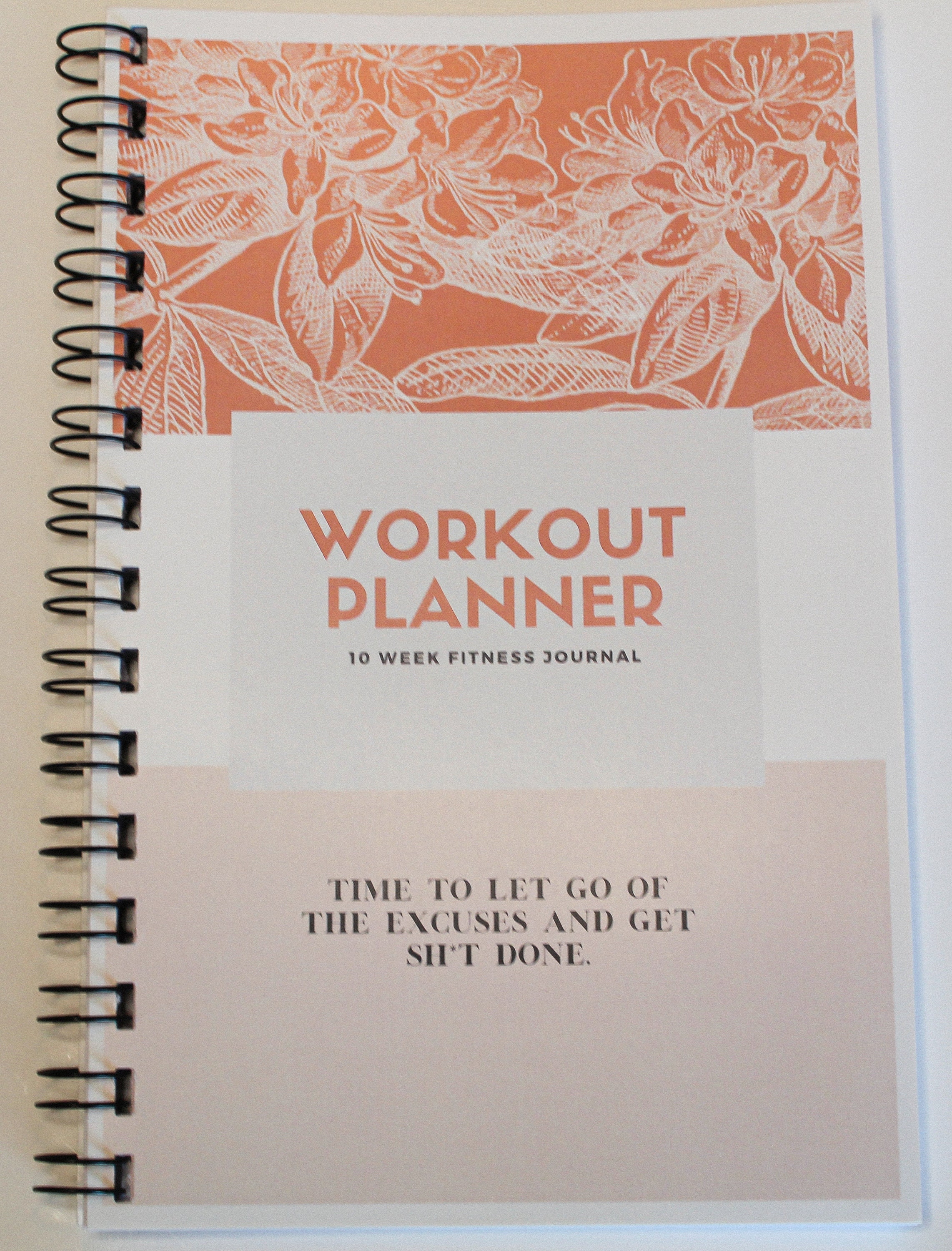 Fitness Planner Etsy